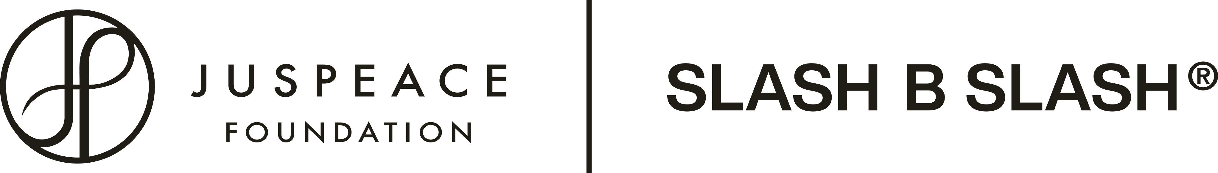 JUSPEACE FOUNDATION × SLASH B SLASH